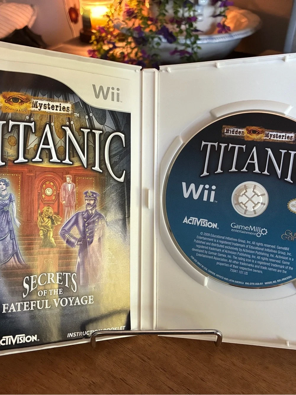 Hidden Mysteries: Titanic - Secrets of the Fateful Voyage (Nintendo Wii, 2009)
